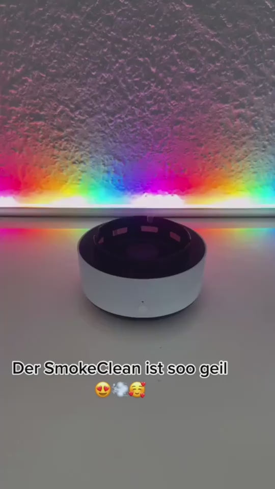 Smokeless Car Ashtray with Smoke Filter | Portable Odor Remover